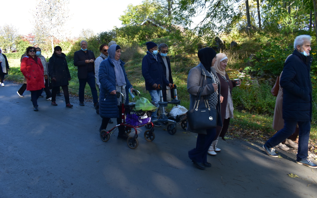 Friluftsrunda för god hälsa i Uppsala län 20210926