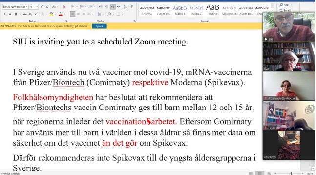 20211006 Prata med Eva ”Allsång för integration”