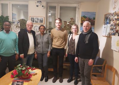 Arbetsmarknadsnämndens ordförande besökte SIU